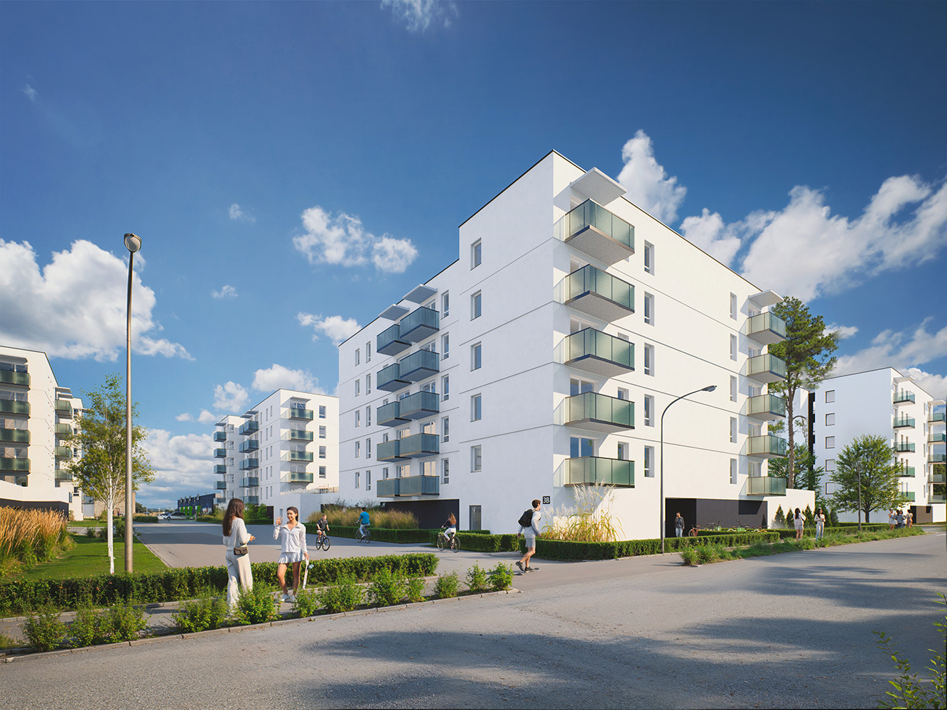 Platan Park, biuro sprzedaży En Casa